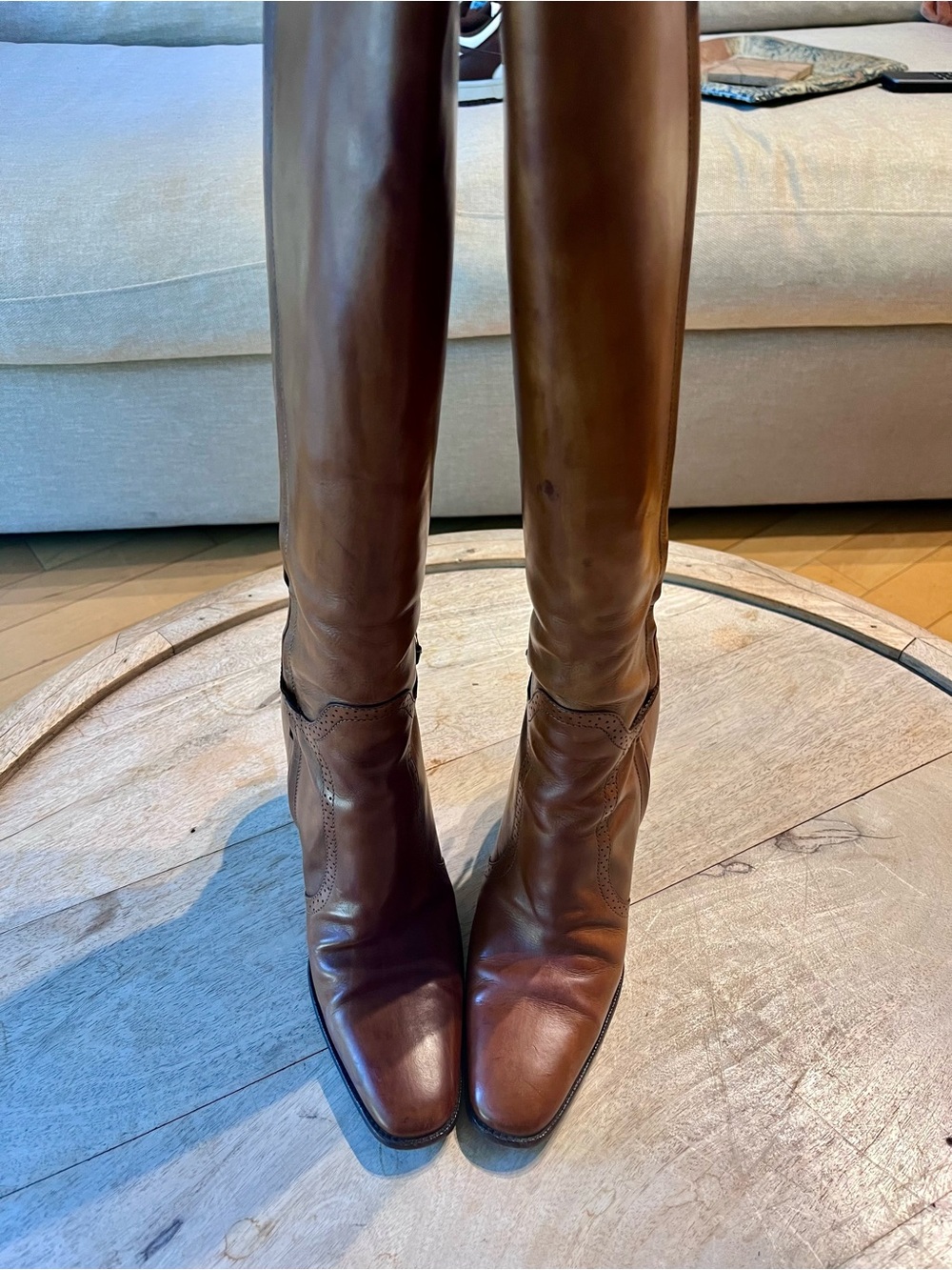 Rare Vintage Ralph Lauren Purple Label Riding Boots